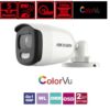 Hikvision surveillance system two 5MP cameras Ultra HD Color VU full time (color night) 4 channel DVR [10682]