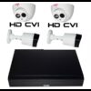 Kit professional surveillance Rovision mixed with 4 rooms 2 bedroom door and two interior IP67 [25773]
