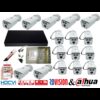 Professional video surveillance kit 16 cameras Rovision 2MP IR 80m, accessories included, DVR 16 channels 5MP [26056]