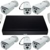 Joint professional video surveillance kit 8 cameras Rovision 2MP IR IR 80m and 50m, 8 channel DVR 5MP [25960]