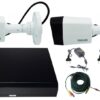 Surveillance system Rovision 5MP HDCVI 2 cameras, 4 channel DVR, accessories included [26091]