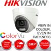 Hikvision surveillance kit Professional 5MP Color IR20m Vu 2 rooms, 4 channel DVR, full accessories HDD [26511]