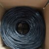 FTP CAT6 shielded cable, 24AWG ,solid copper ,0.5 mm, 100m roll [35224]