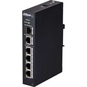 PFS4206-4P Dahua Switch-96. Dahua 4 + 2 PoE switch ports. SFP. 30W. Max. 96W