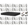 Full HD video surveillance system with 16 cameras Dahua HDCVI 2MP IR 80m with all accessories, live internet [45255]