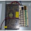 Power supply in metal box 10A 12V outputs 9 Shared [32723]