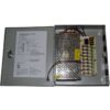 Power supply in metal box 10A 12V outputs 9 Shared [32721]