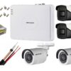 Hikvision surveillance Kit 4 rooms IR40m and 2MP 2 rooms 2 Rooms 20m IR with accessories [51933]