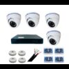 Video surveillance system indoor 4 cameras Rovision ir20m 2MP Full HD metal housing, accessories included [52082]