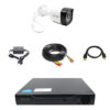 Outdoor Surveillance Kit 1 room 20 m IR Full HD 4 channel DVR 5MP 20m HDMI cable plugged gift ready [68802]