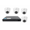 Video surveillance system indoor 4 cameras Rovision ir20m 2MP HD varifocal lens [70656]