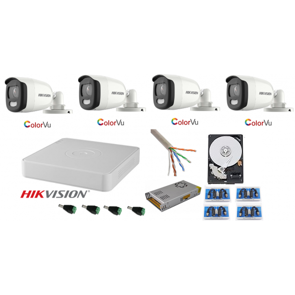 Details about   HIKVISION 4CH CCTV KIT Motorised Zoom Camera System 5MP 4K IP67 40M IR UHD DVR 