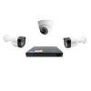 Joint Surveillance Kit 3 rooms 2exterior 2MP 1080P Full HD 2MP IR20m and 1 indoor IR20m live internet [69882]