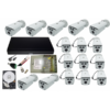 Professional video surveillance system 16 Rovision 2MP cameras 80m IR accessories included with 2TB HDD [73621]