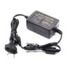 Wired power supply 12V 2A with power supply LED and protective filter [64590]