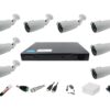 Full video surveillance system accessories 8 2MP varifocal IR 40m, HDMI GIFT [72934]