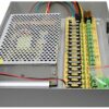 YDS 12v 20A power supply in metal box cu18 shared outputs and key [90983]