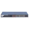 Switch 24 PoE 100Mbps ports, 2 Gigabit uplink ports, SMART Management - HIKVISION DS-3E1326P-EI [108276]