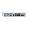 NVR 4K, 8 channels 8MP + 8 PoE ports, H.265 Ultra compression - UNV NVR301-08LS3-P8 [116103]