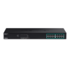 Switch 16 ports Gigabit PoE+ 246W - TRENDnet TPE-TG160G [115835]