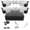 4-camera Rovision 2MP full hd surveillance system, 4-channel Pentabrid DVR, accessories [118162]
