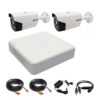 Rovision Surveillance System, 2 camera 2MP Full HD, 40M IR, 1080P lite 4 Channel DVR, Accessories Included [118303]