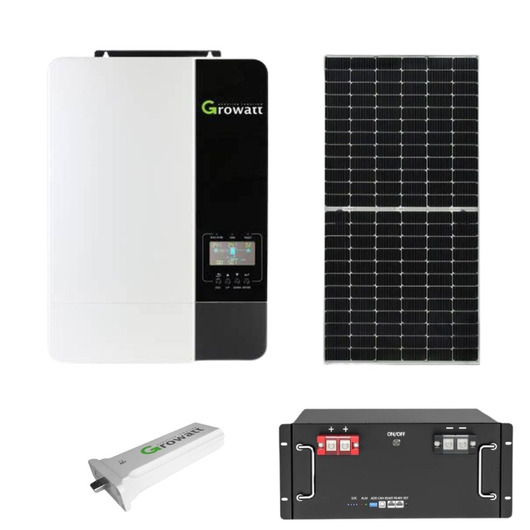 Photovoltaic system kit Off Grid 5kW with 14 monocrystalline panels ...