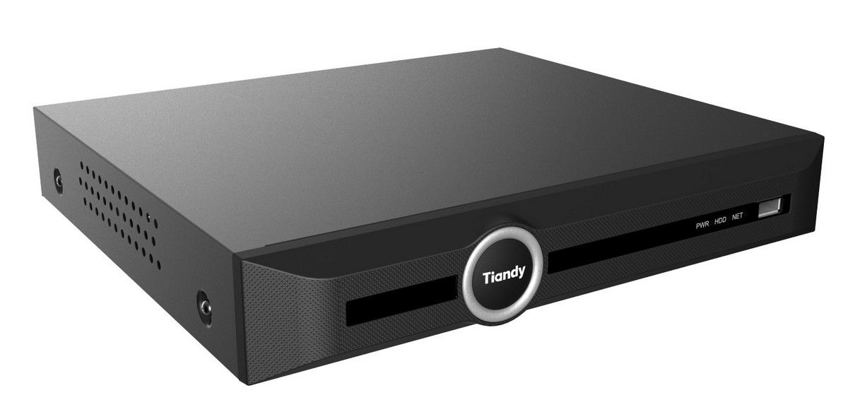 NVR 10 channels Lite series Tiandy TC-R3110-IBP8V3.0, 6MP, 8x PoE, 70W, AI functions, 1 SATA slot - Image 2
