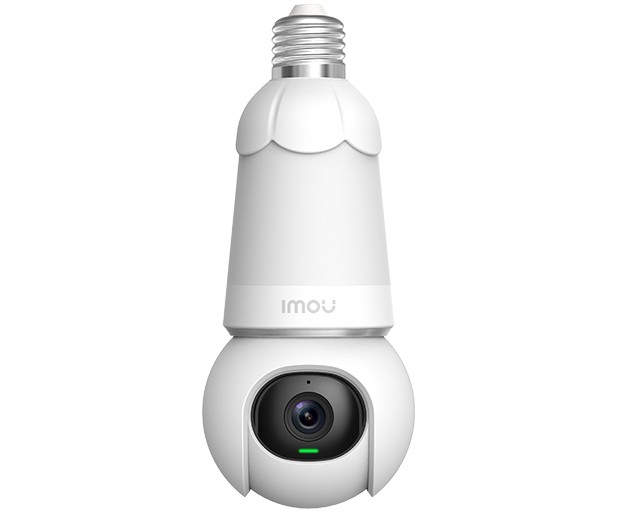 Imou Bulb Cam 5 MP Wireless PTZ Camera with E27 Socket Mount, 25m LED, 2.8mm, Speaker Alarm, Microphone, IPC-S6DP-5M0WEB-E27 [134333]