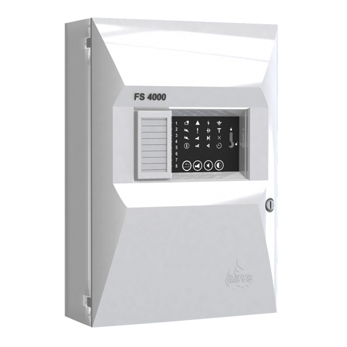 Conventional fire control panel - 4 zones - UNIPOS FS4000-4