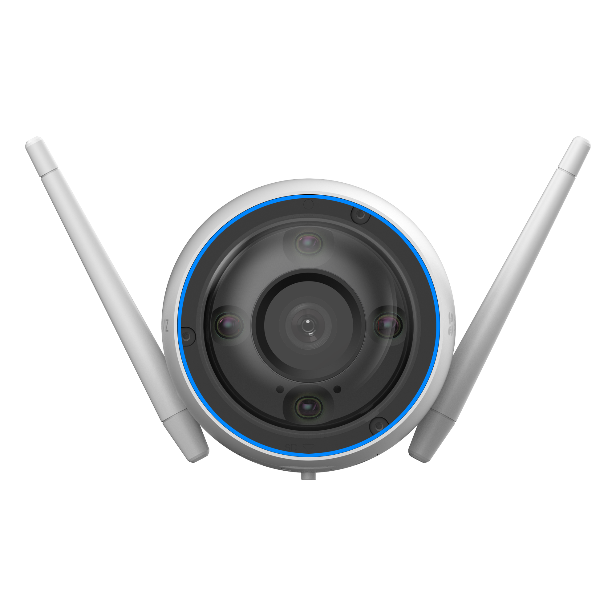 IP surveillance camera, W-iFi 5MP, 2.8mm lens, color 24/7, IR 30M, bidirectional audio, Sdcard - EZVIZ CS-H3-3K - Image 7