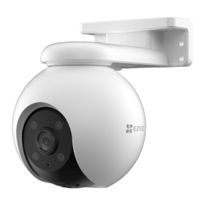 IP WI-FI Pan&Tilt surveillance camera, 3K, 4mm lens, Bidirectional Audio, IR 30m, White light 20m, SDcard, Color 24/7 - EZVIZ H8 Pro 3K