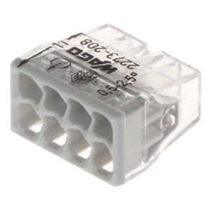 Compact splice connector, 8 wires, max. 2.5 mmÂ² (50 pcs.) - WAGO 2273-208