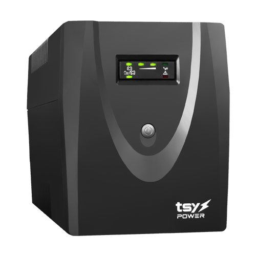 UPS TSY Power, 2000VA/1200W, LED, line interactive, 4 x Schuko TSY-MP-2K0-LED