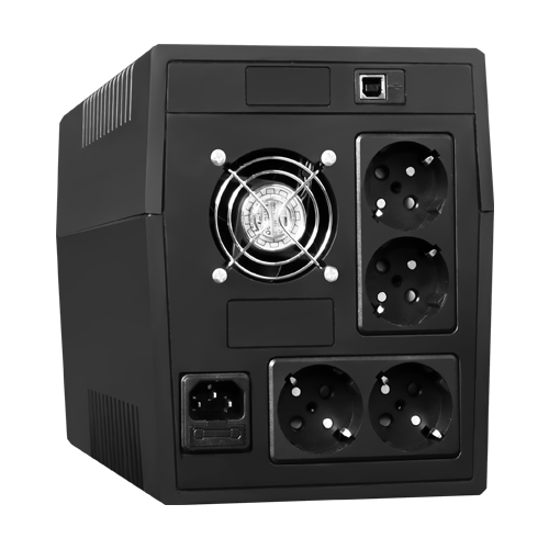 UPS TSY Power, 2000VA/1200W, LED, line interactive, 4 x Schuko TSY-MP-2K0-LED - Image 7