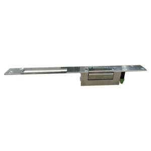 Electromagnetic fail locked, 12VDC, low consumption, 230mA, monitoring contact with long support plate - ASSA ABLOY YB17-12D-LR