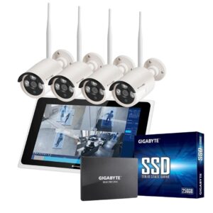 Complete Wi-Fi surveillance kit Connect C210 Tuya Kruger&Matz, 256GB SSD