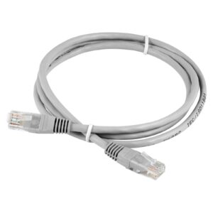 UTP CAT6 CCA patch cable 8x0.5mm, 40 meters long, 6mm diameter, gray color