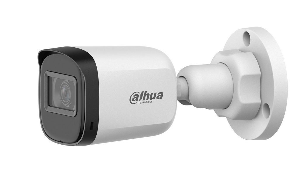 Outdoor HDCVI Surveillance Camera Dahua Eco Series HAC-B1A21-U-0360B, FULL HD 2 MP, Smart IR 30 m, 3.6 mm Lens, IP67