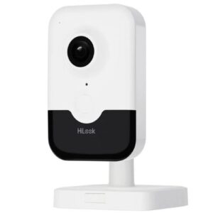 HiLook Wi-Fi Cube IP Camera, AcuSense, FULL HD 2MP, 2.8mm Lens, IR Illumination 10m, Audio, microSD Slot  IPC-C320HA-D/W(W)