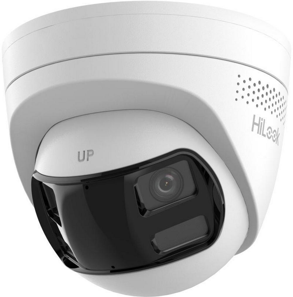 Hikvision HiLook IPC-T280HAD-LUF/SL IP Surveillance Camera, 8MP, 2mm, Dual Illumination, Two-Way Audio, Alarm, microSD Slot, PoE, IP67
