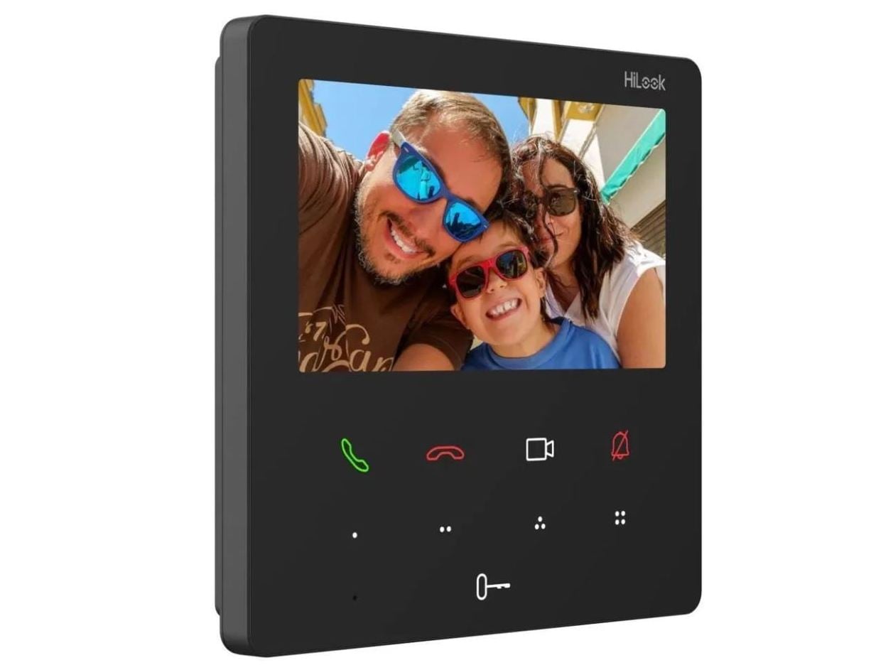 HiLook Video Intercom Kit, 2MP, 4.3" TFT Screen, 2.4GHz Wi-Fi, PoE, IR 3m, Surface Mount, IP65 VI-K46P - Image 3