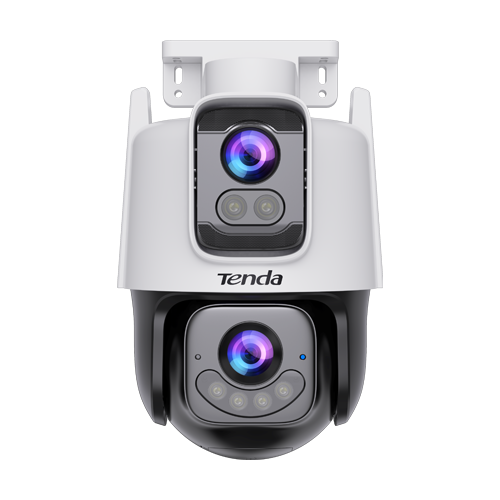Wi-Fi PT Camera, 3+3MP resolution, Dual-Lens, Bidirectional Audio, IR/WL 30m, Alarm, IP65 - TENDA TND-CH9-WCA