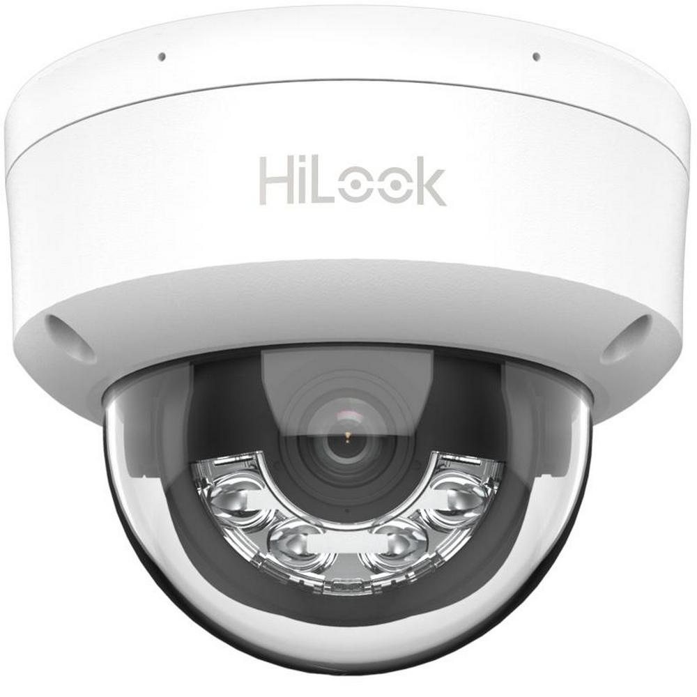 HiLook Hikvision IP Dome Camera IPC-D120HA-LU, 2MP, 2.8mm, Dual Illumination, Microphone, PoE, IP67, IK08
