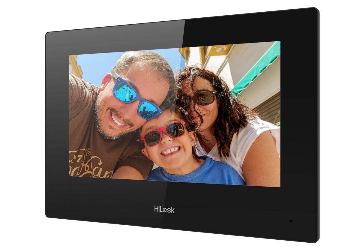 HiLook TCP/IP Video Intercom Monitor, 7" Touchscreen, 2.4GHz Wi-Fi, PoE, Audio  VI-H460WD - Image 3