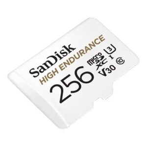 MicroSD Card 256GB'seria HIGH Endurance - SanDisk SDSQQNR-256G-GN6IA