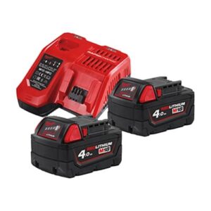 Kit of 2 M12B4 batteries and 1 C12 C charger, 12V - Milwaukee