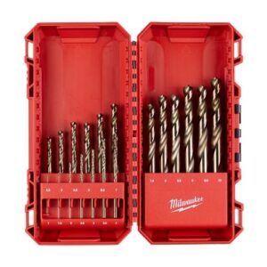 19-piece HSS-CO metal drill bit set, diameter 110 mm - Milwaukee