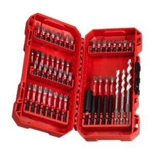 Professional 44-piece bit set + magnetic holder + 3 drill bits, Shockwave Impact Duty Milwaukee MLWK-4932492005
