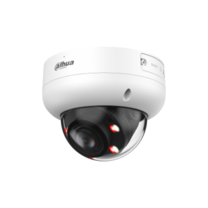 Dahua IP Camera, Dome, 8 MP, Smart Dual Light 50 m, motorized lens 2.713.5 mm, microphone, SD card, alarm input/output, WizSense, AcuPick, PoE  IPC-HDBW3849R-ZAS-IL-27135